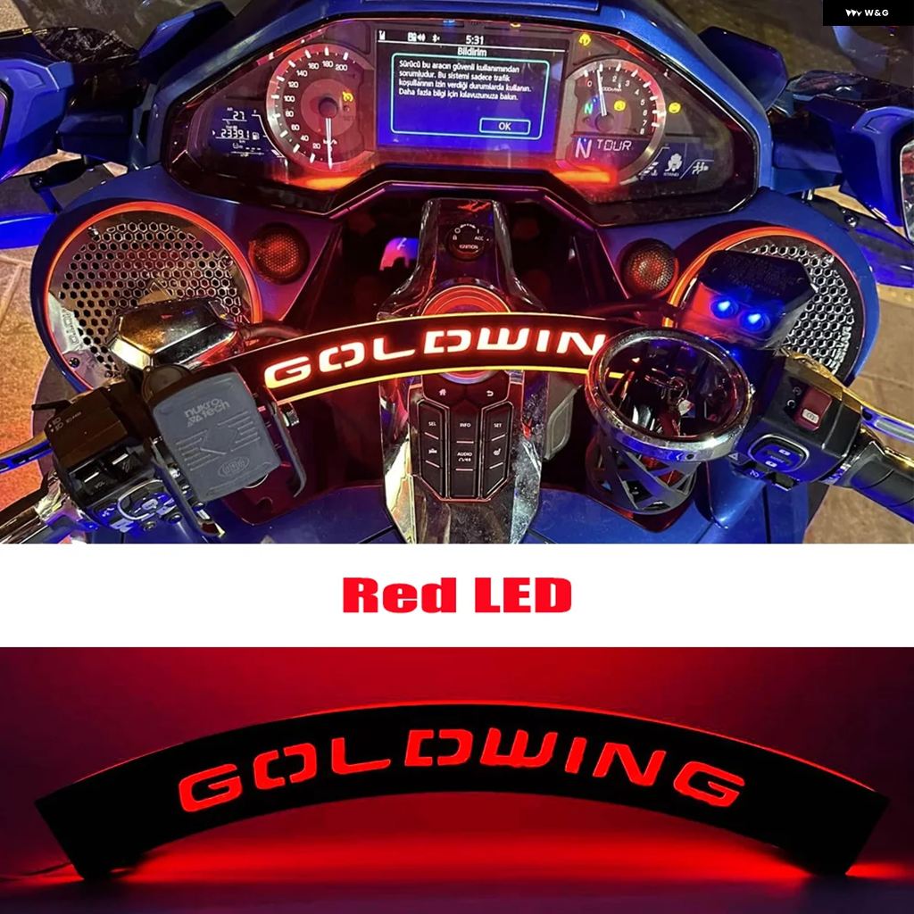 ブランド登録なし - 並行輸入品 自動二輪車 LEDともし火 向こう正面 リフレクター 後押し側面 ボックス席 リフレクター ホンダ ゴールド舞台の袖 1800 GL1800 GOLDWING 1800 2018-