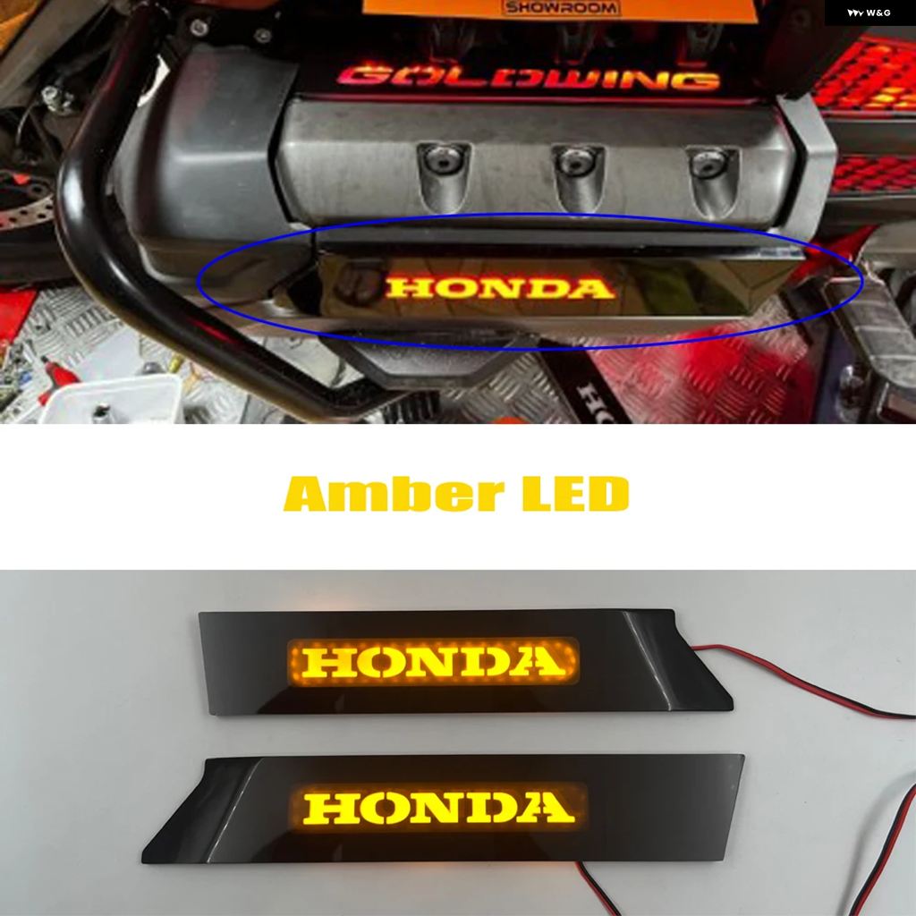 ブランド登録なし - 並行輸入品 自動二輪車 LEDともし火 向こう正面 リフレクター 後押し側面 ボックス席 リフレクター ホンダ ゴールド舞台の袖 1800 GL1800 GOLDWING 1800 2018-