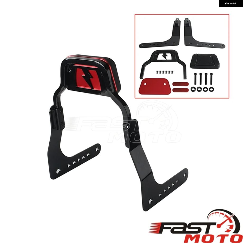 ブランド登録なし - 並行輸入品 後押し シーシーバー バックレスト 仕合わせ ミニスポーツバックレスト ハーレー M8 ソフテイル 置き目馬乗り S FXLRS 20-25 置き目馬乗り FXLR 18-20