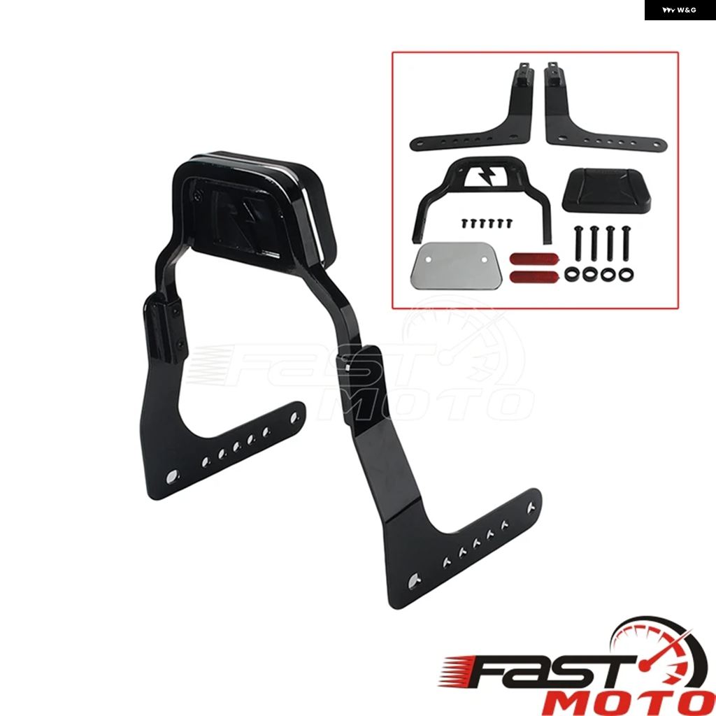 ブランド登録なし - 並行輸入品 後押し シーシーバー バックレスト 仕合わせ ミニスポーツバックレスト ハーレー M8 ソフテイル 置き目馬乗り S FXLRS 20-25 置き目馬乗り FXLR 18-20