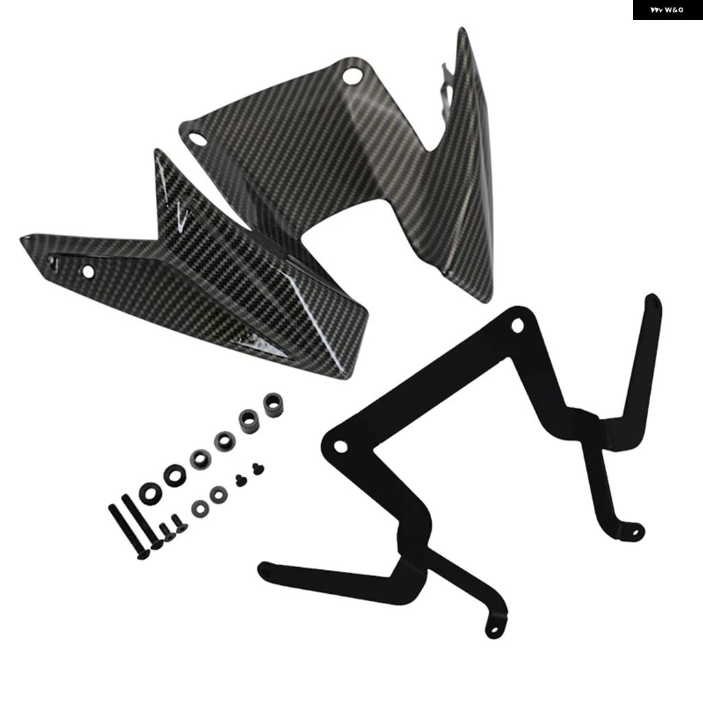 ブランド登録なし - 並行輸入品 2025 CB500 フロントホイールフェンダービークノーズコーンエクステンダーカウルスポイラー 取りまかなう ホンダ CB500 ホーサイバー空間 2024 自動二輪車