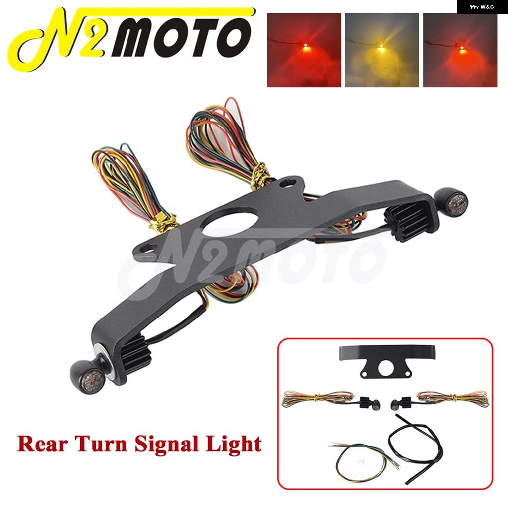 ブランド登録なし - 並行輸入品 ミニ向こう正面 ウィンカー ともし火 自動二輪車 LED テールランプ リアブレーキフラッシャー ブリンカーランプ ハーレー 運動競技はやりっ子 S 1250 RH1250S