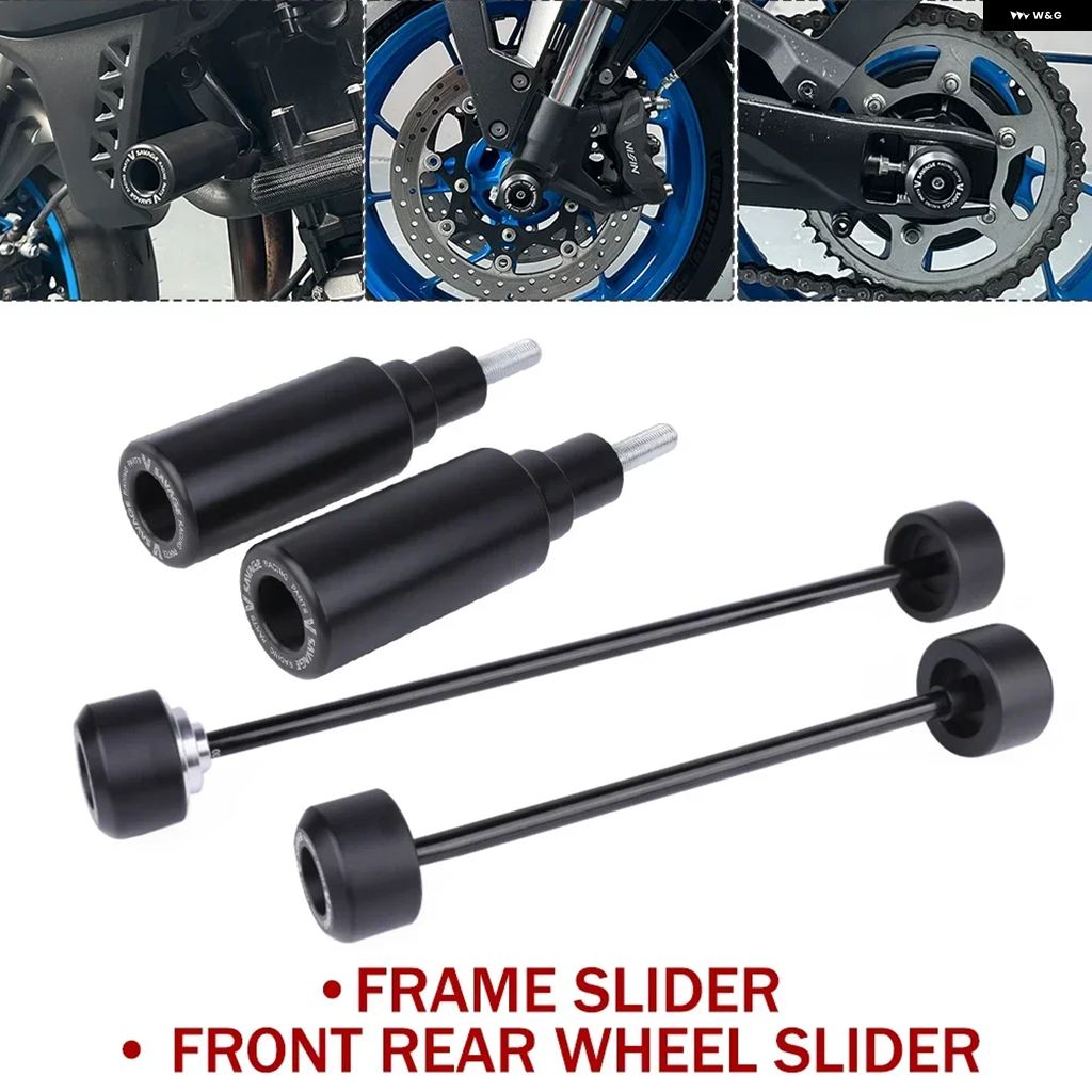 ブランド登録なし - 並行輸入品 自動二輪車 傾倒 衝突 スライダー GSX-8S 2023-2025 GSX8S アクスル K 銀輪 スライダー フェアリング ひな型 スライダー