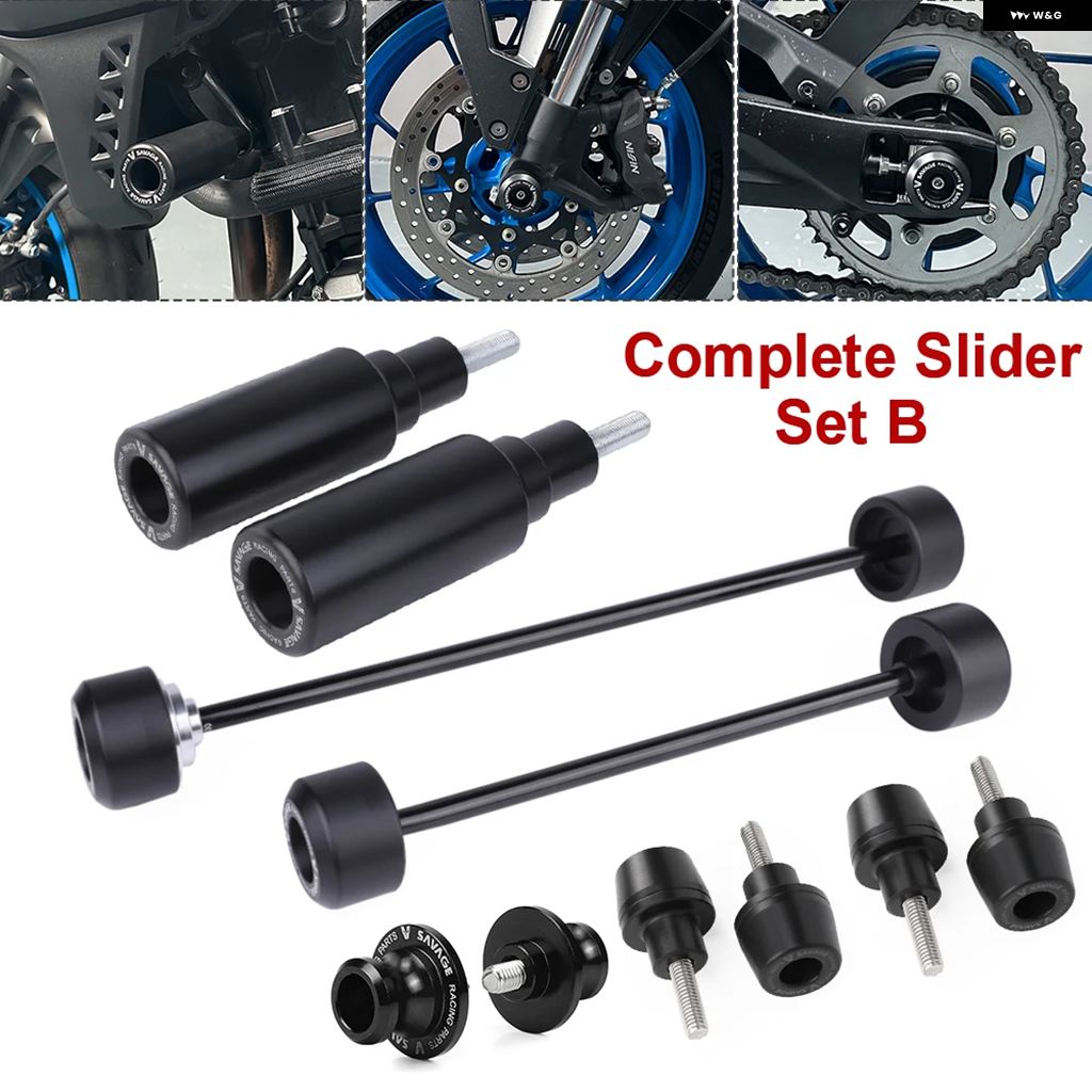ブランド登録なし - 並行輸入品 自動二輪車 傾倒 衝突 スライダー GSX-8S 2023-2025 GSX8S アクスル K 銀輪 スライダー フェアリング ひな型 スライダー