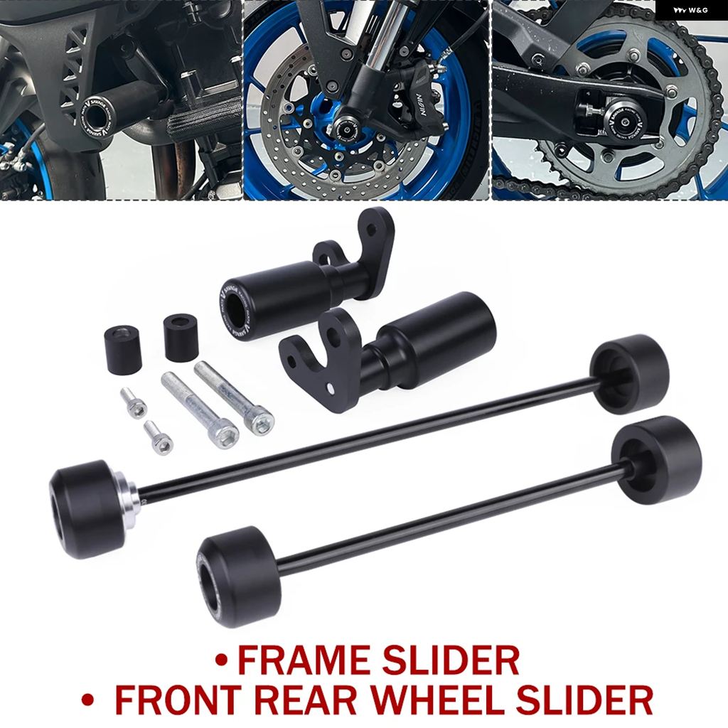 ブランド登録なし - 並行輸入品 自動二輪車 傾倒 衝突 スライダー GSX-8S 2023-2025 GSX8S アクスル K 銀輪 スライダー フェアリング ひな型 スライダー