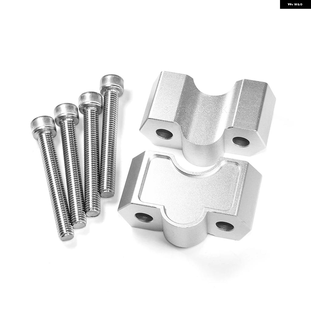 ブランド登録なし - 並行輸入品 BMW F750GS 2018 30MM 手持ち部分赤ちょうちん ライザー - 手持ち部分赤ちょうちん ライザークリップ アダプタ