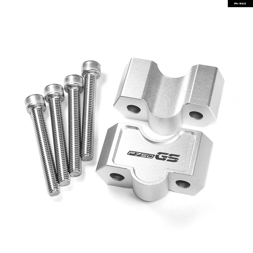 ブランド登録なし - 並行輸入品 BMW F750GS 2018 30MM 手持ち部分赤ちょうちん ライザー - 手持ち部分赤ちょうちん ライザークリップ アダプタ