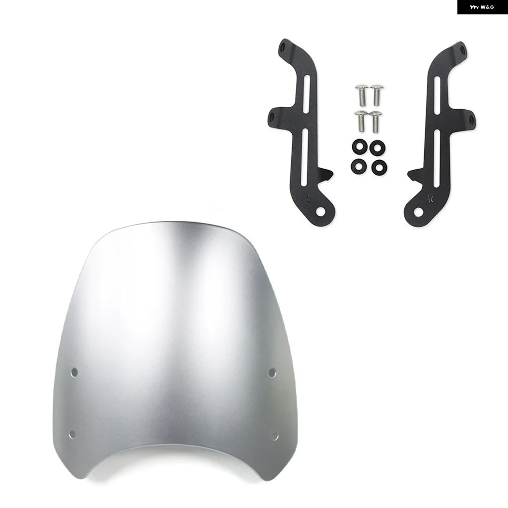 ブランド登録なし - 並行輸入品 BONNEVILLE 2001-2017T120 2015-2025THRUXTON 900 2003-2025 自動二輪車 陳列箱映写幕 ウインドシールドウインド ディフレクター スクリーンバ