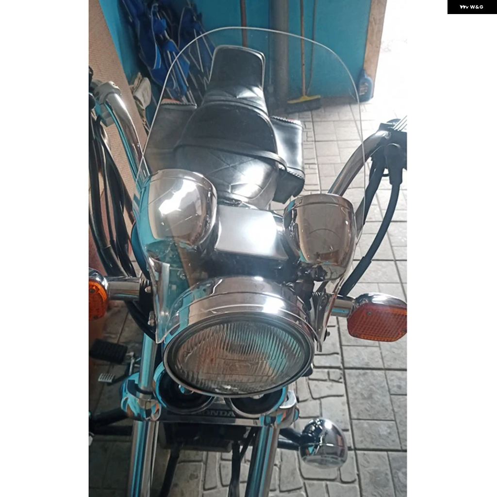 ブランド登録なし - 並行輸入品 自動二輪車 丸型 前照灯 陳列箱遮蔽物 陳列箱映写幕 ホンダ カワサキ ヤマハ 表どおり 自動二輪車 陳列箱映写幕 玻璃