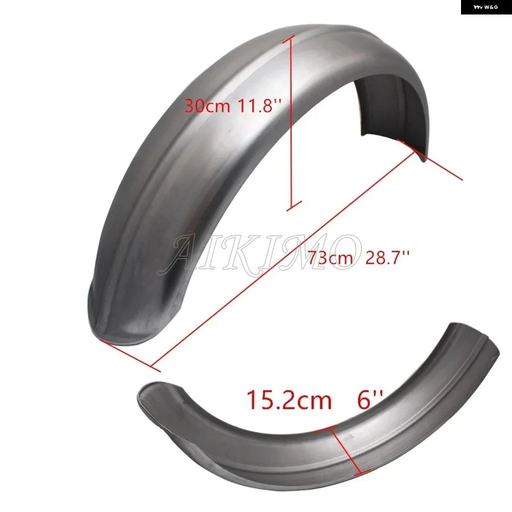 ブランド登録なし - 並行輸入品 自動二輪車 5in/6 リブリアフェンダー 未産業ロールエッジ ハーレー クリーヴァ リジッド