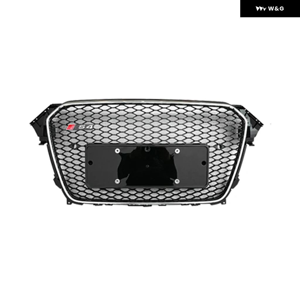 ABS グリル A4 フロント グリル A4 S4 B8.5 2013 2016 2017 オートフロント グリル グリル オートアクセサリー その他インテリア・車内用品