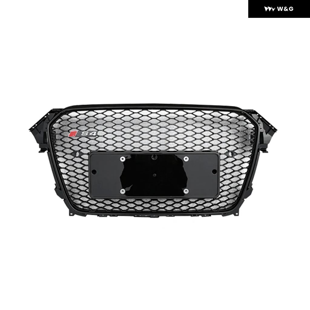 ABS グリル A4 フロント グリル A4 S4 B8.5 2013 2016 2017 オートフロント グリル グリル オートアクセサリー その他インテリア・車内用品