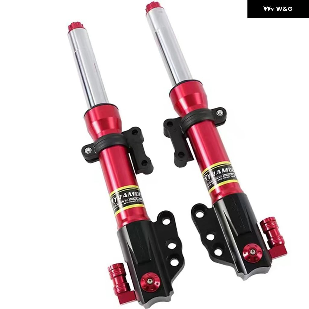 並行輸入品 30コア 360MM 400MM モトフロント フォーク ダンピング調整可能 フロントショック アブソーバー ヤマハ シグナスX BWS RSZ CUXI UBE NIU N1S U_2