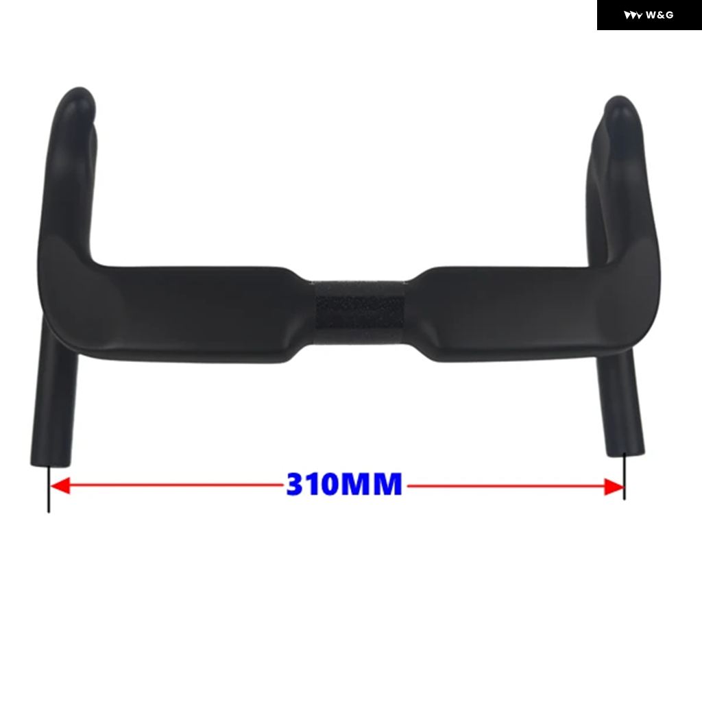 トラック　ハンドル　バンチバー　カーボン　エアロ 並行輸入品 BIKEDOC 330MM バンチバー トラック カーボン ハンドルバー