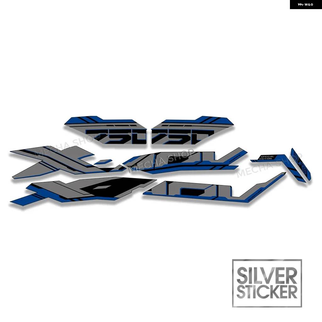 並行輸入品XADV 750 X ADV シルバーグロスキット XADV750 2025