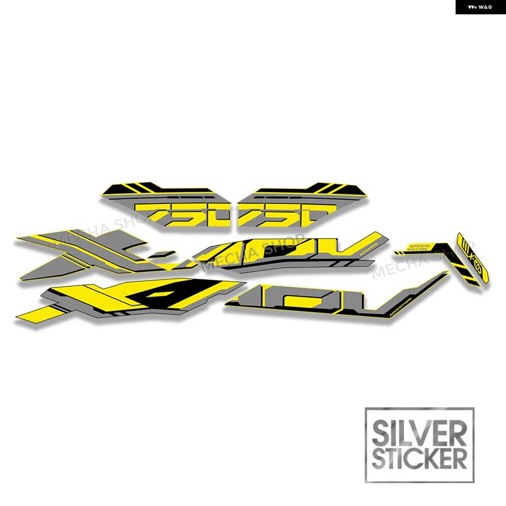 並行輸入品XADV 750 X ADV シルバーグロスキット XADV750 2025