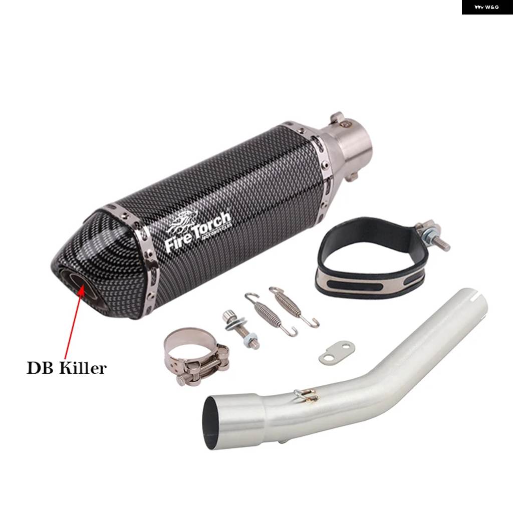 並行輸入品 スリップオン ヤマハ XTZ700 T700 2019 - 2023 オートバイ 排気 システム ラリーエディション ミドルミッドリンク パイプ_8