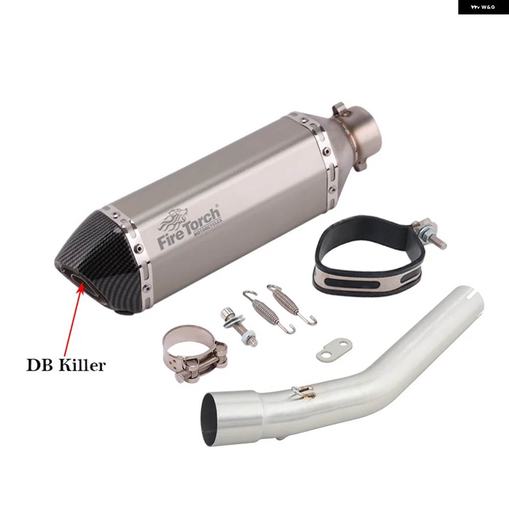 並行輸入品 スリップオン ヤマハ XTZ700 T700 2019 - 2023 オートバイ 排気 システム ラリーエディション ミドルミッドリンク パイプ_9