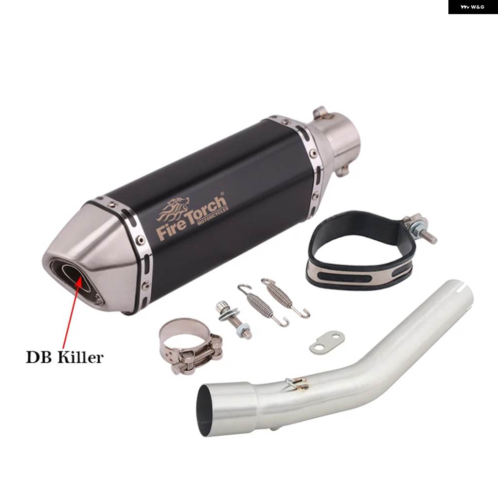 並行輸入品 スリップオン ヤマハ XTZ700 T700 2019 - 2023 オートバイ 排気 システム ラリーエディション ミドルミッドリンク パイプ_6