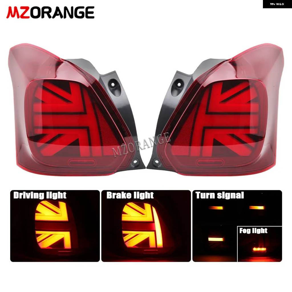並行輸入品 1ペア LED リア テールライト スズキ スイフト 2018 2019 2020 ストップブレーキ ウィンカー カーパーツ バンパー ランプ_3