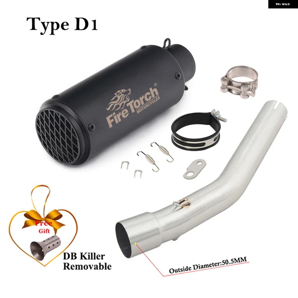 ブランド登録なし - 並行輸入品 スリップオン ヤマハ テネレ700 XTZ700 2019-2023 自動二輪車 エキゾースト ミッドリンク 配管 炭素 えり巻き DB殺害者