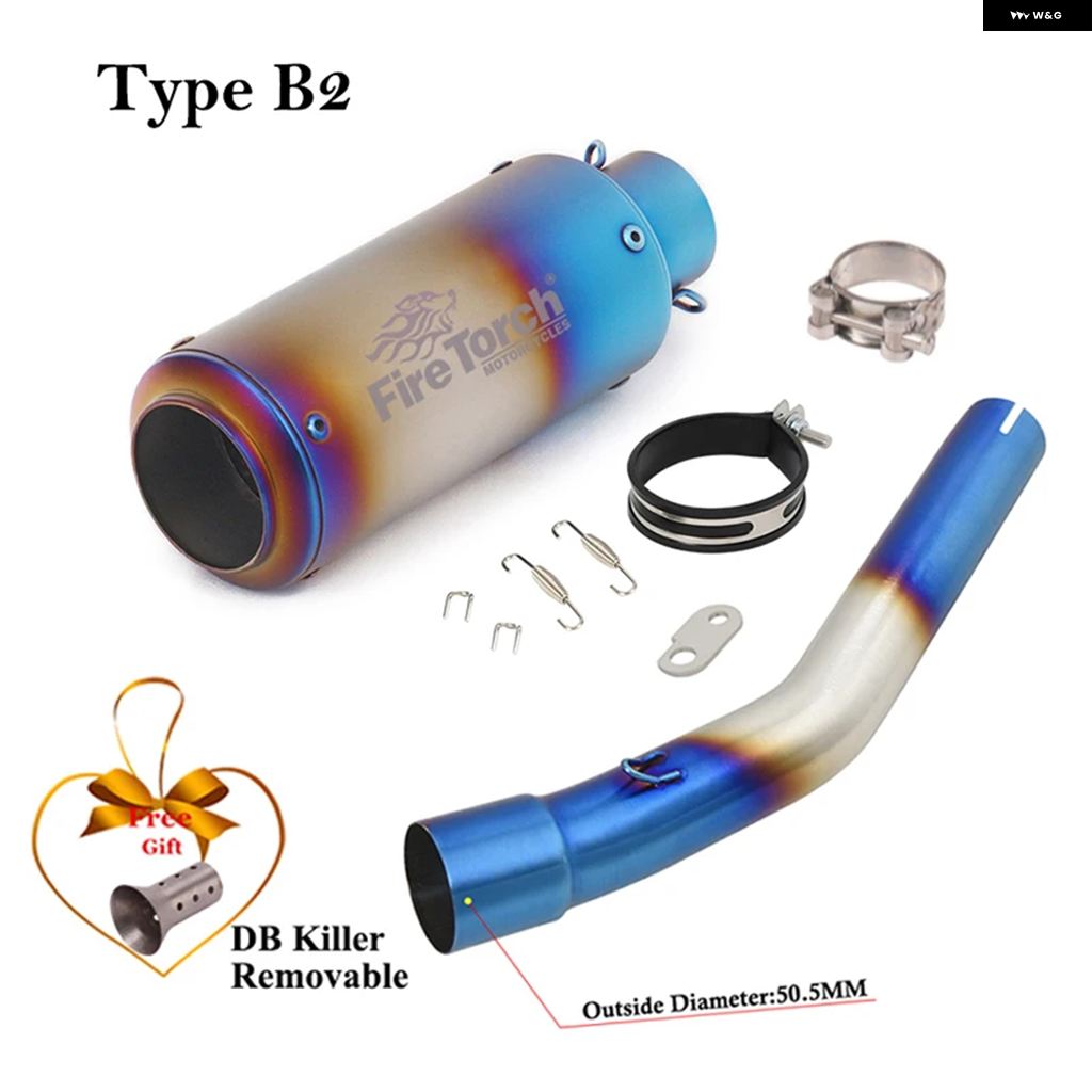 ブランド登録なし - 並行輸入品 スリップオン ヤマハ テネレ700 XTZ700 2019-2023 自動二輪車 エキゾースト ミッドリンク 配管 炭素 えり巻き DB殺害者