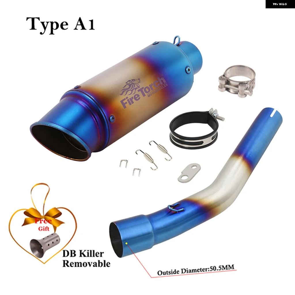 ブランド登録なし - 並行輸入品 スリップオン ヤマハ テネレ700 XTZ700 2019-2023 自動二輪車 エキゾースト ミッドリンク 配管 炭素 えり巻き DB殺害者