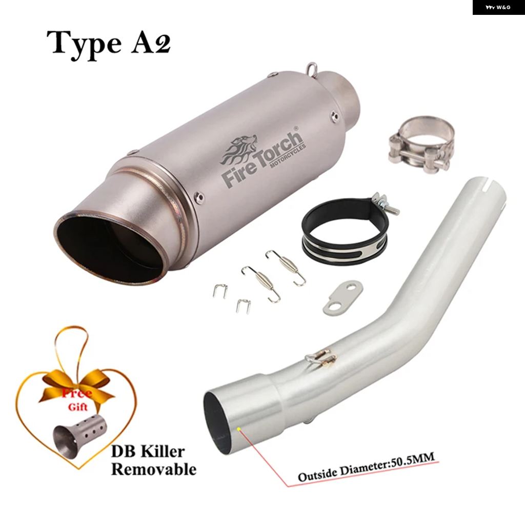 ブランド登録なし - 並行輸入品 スリップオン ヤマハ テネレ700 XTZ700 2019-2023 自動二輪車 エキゾースト ミッドリンク 配管 炭素 えり巻き DB殺害者