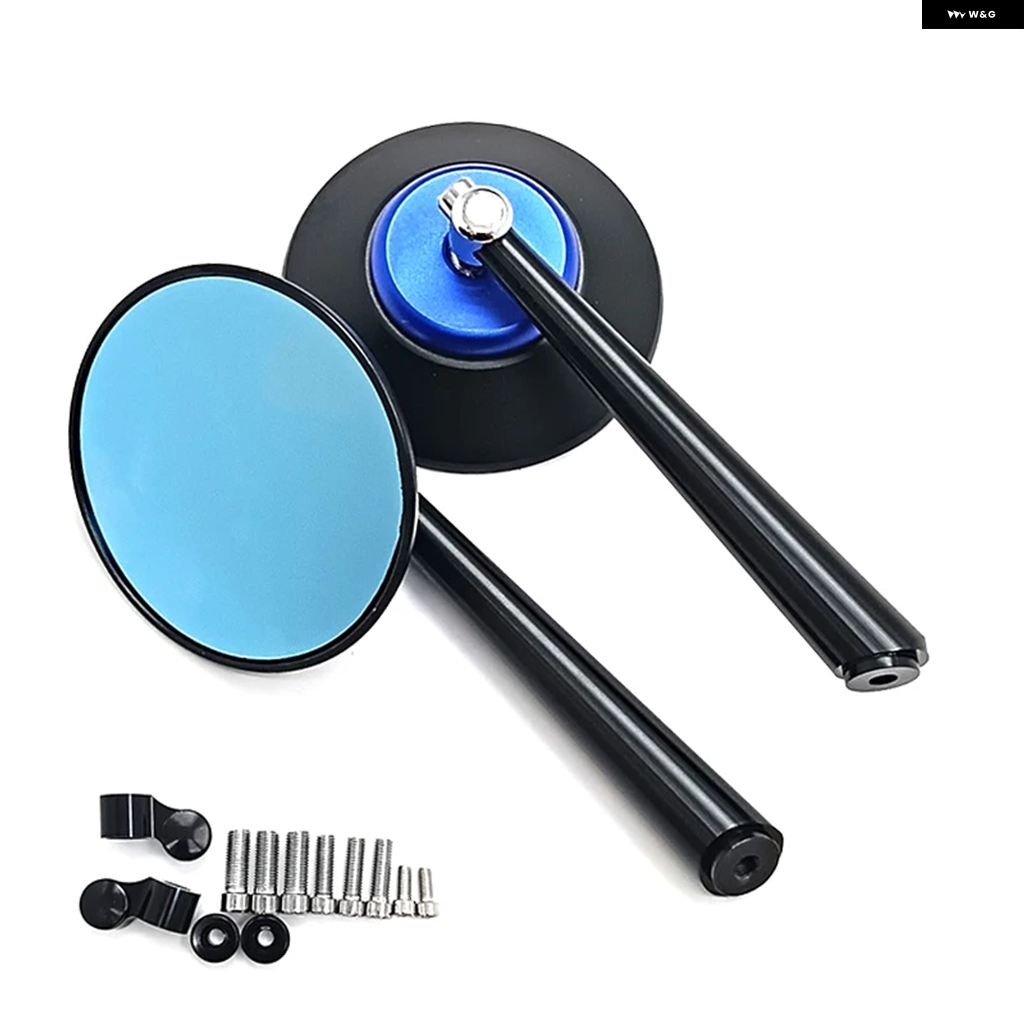 並行輸入品 オートバイ ミラー 8/10MM レトロラウンドサイドミラー