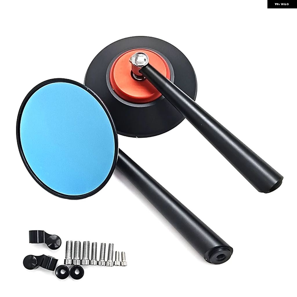 並行輸入品 オートバイ ミラー 8/10MM レトロラウンドサイドミラー
