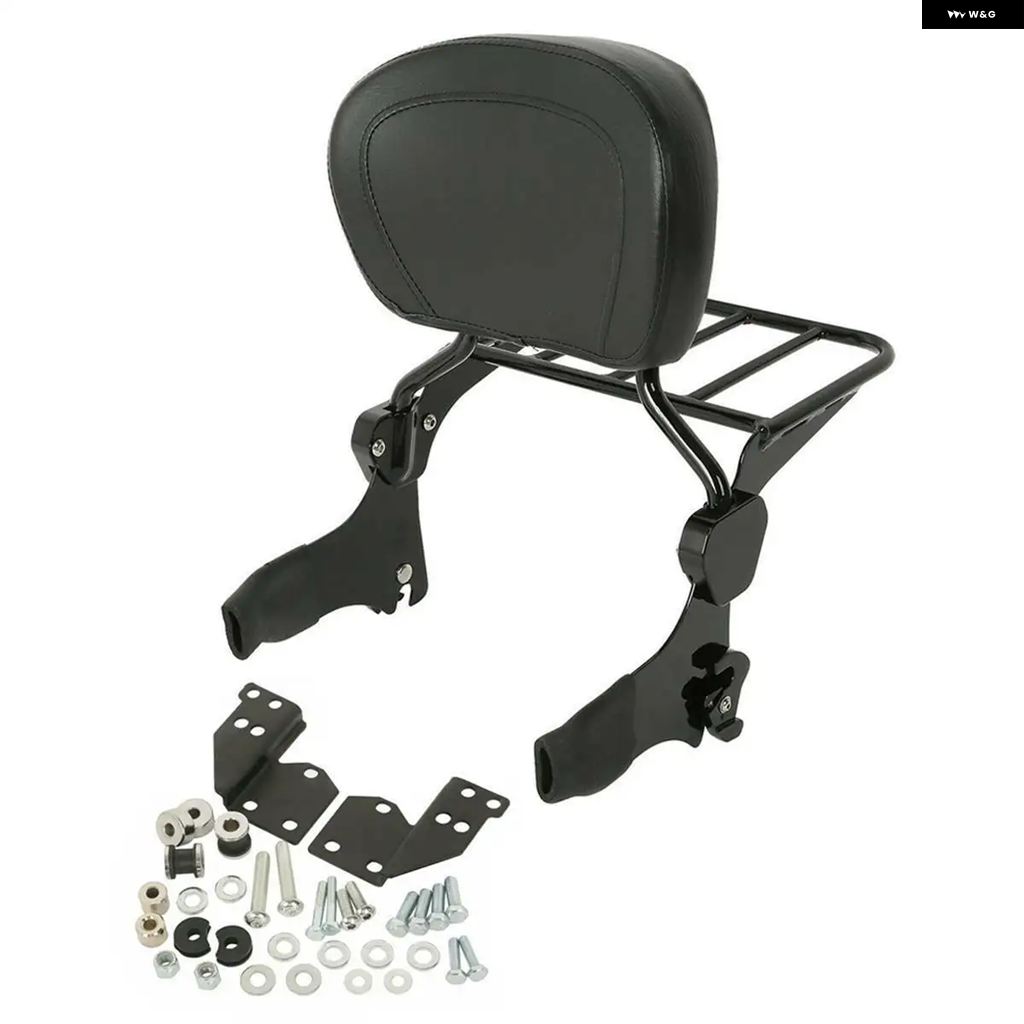 ブランド登録なし - 並行輸入品 自動二輪車 バックレスト シーシーバー ラゲッジラック 縛一揃いの道具 ハーレー ツーリング エレクトラ グライド ロードキング ストリートグライ