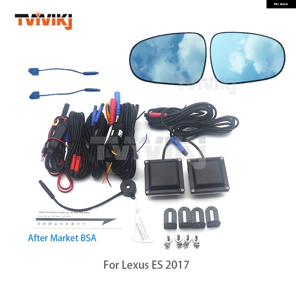 ブランド登録なし - 並行輸入品 側面鏡鑑 ブルーガラスレンズ 日おおい 斑点模様 取り合わせ LEXUS ES 2013-2017 IS 2013-2017 CT 2011-2018 LS 2013-2016 GS RC