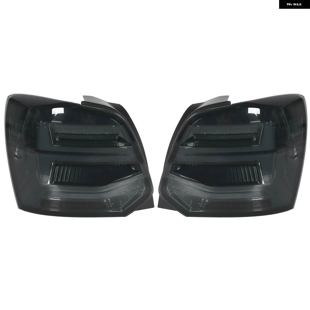 ブランド登録なし - 並行輸入品 VLAND 盛りだくさんLED活動的 テールランプ スモークレンズ フォルクスワーゲン MK5 6R 6C 2009 - 17 LHD用