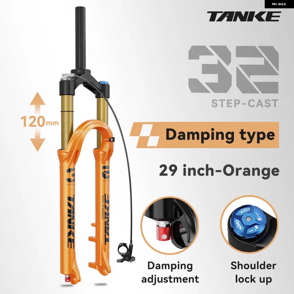 並行輸入品 TANKE バイク フォーク リバウンド MTB エアフロント