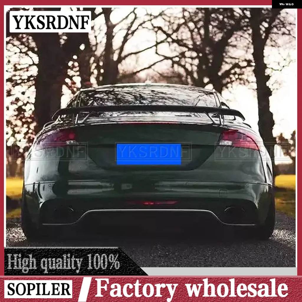 並行輸入品 カーボン/FRP製リア トランク スポイラー ブートリップウィング アウディ TT 8J TTS A5 A6 A7 全2008〜2011年式対応_1