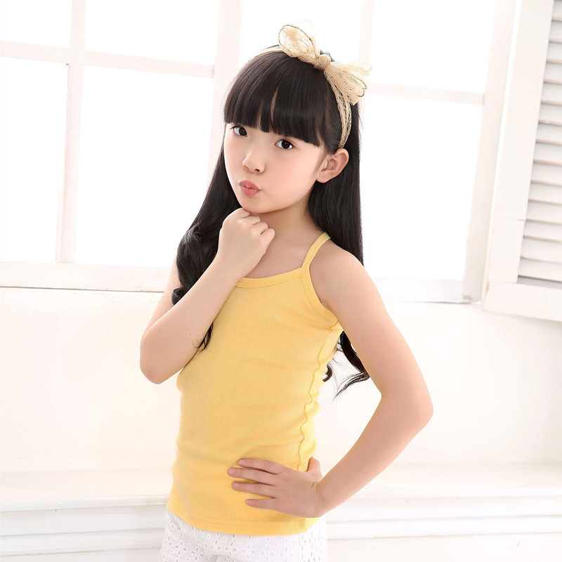 2枚セット 2タイプ×7色  送料無料 キャミソール 下着 肌着 レインナー コットン 綿 タンクトップ キッズ服 子供服 90cm 100cm 11 |  | 11