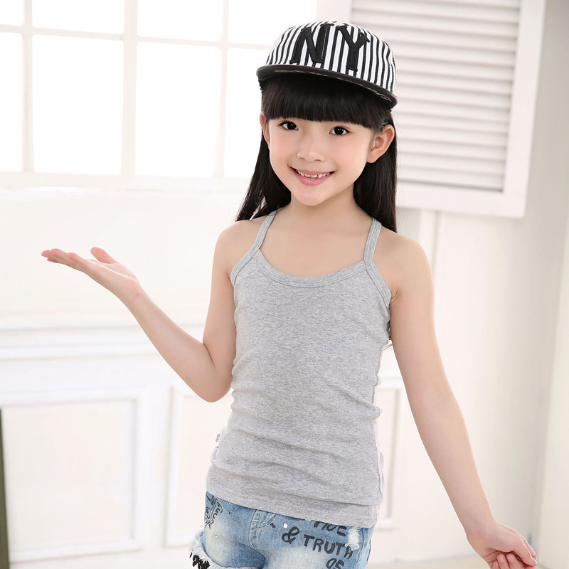 2枚セット 2タイプ×7色  送料無料 キャミソール 下着 肌着 レインナー コットン 綿 タンクトップ キッズ服 子供服 90cm 100cm 11 |  | 14