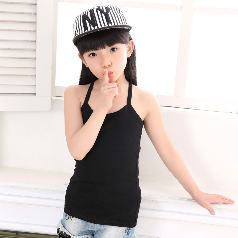 2枚セット 2タイプ×7色  送料無料 キャミソール 下着 肌着 レインナー コットン 綿 タンクトップ キッズ服 子供服 90cm 100cm 11 |  | 08