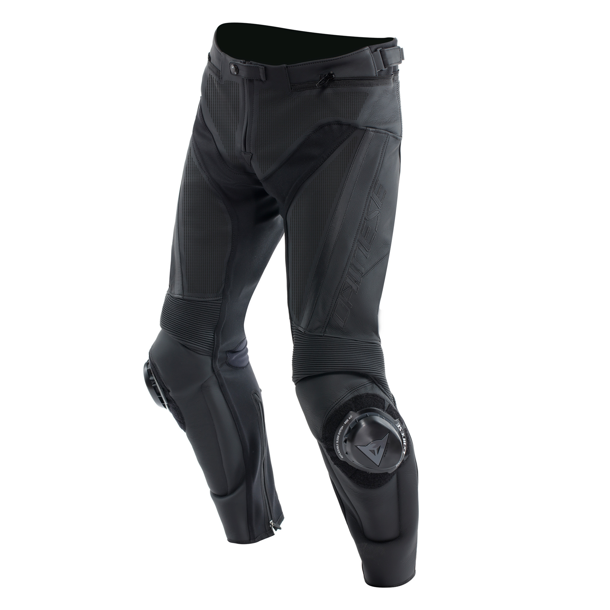 DELTA 4 PERF. LEATHER PANTS｜dainesejapan｜02