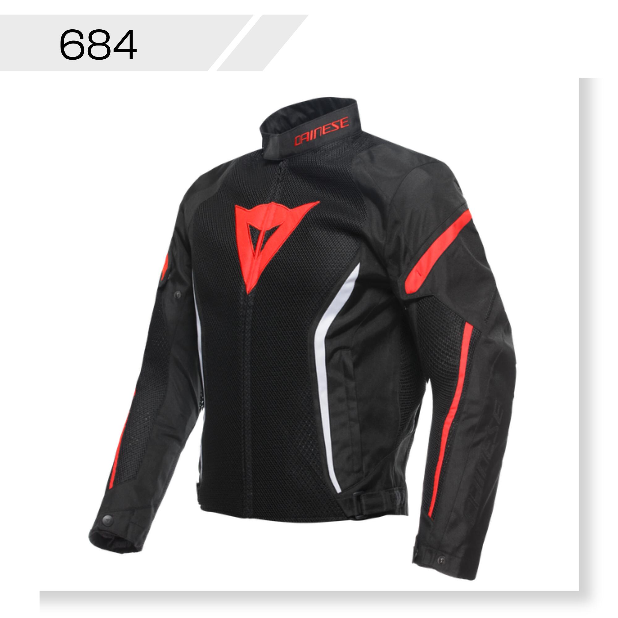 Dainese バイクジャケット ブラック/レッド Dainese Men's Motorcycle Jacket Super Speed 4 - Sport