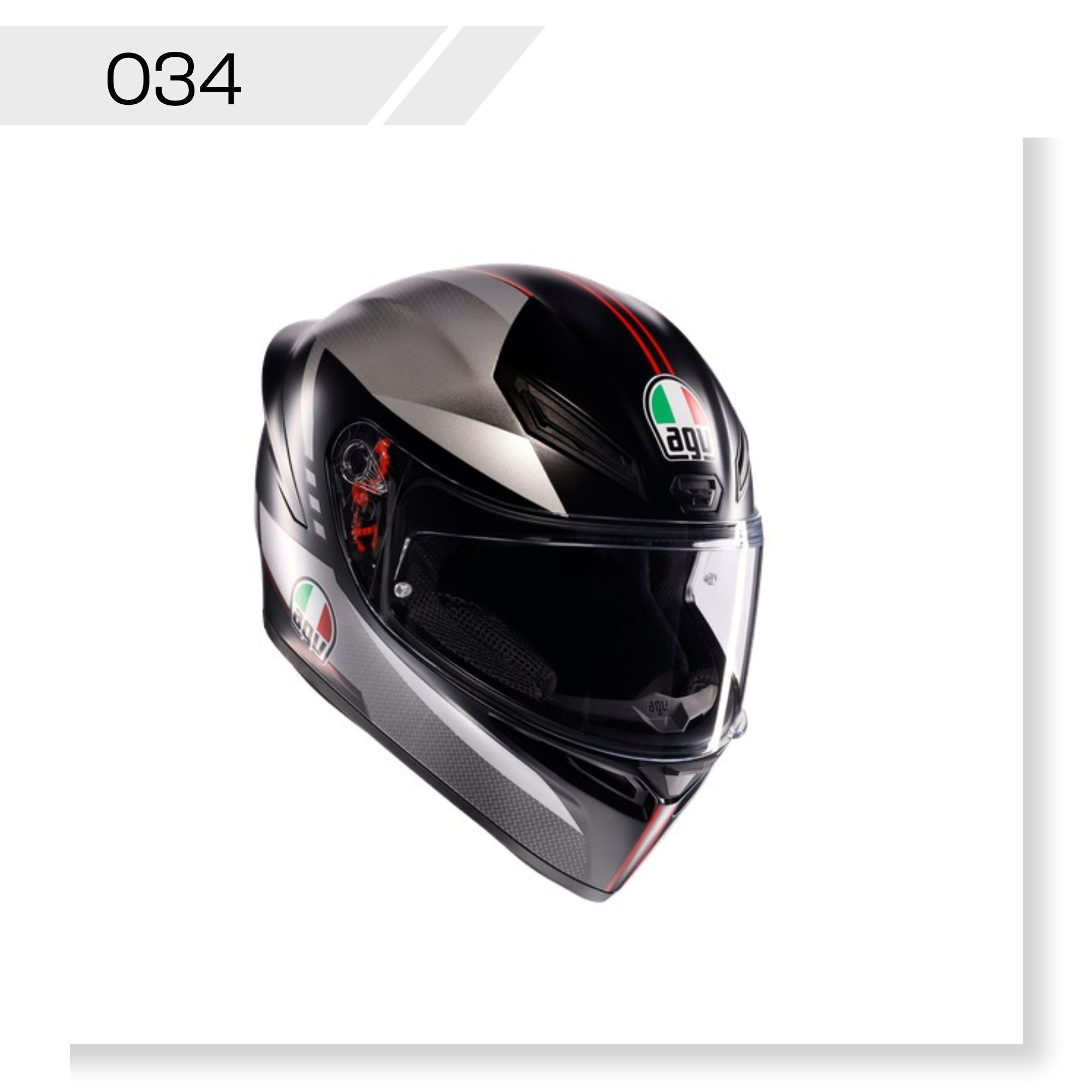 K1 S JIST Asian Fit - MATT BLACK | AGV ヘルメット