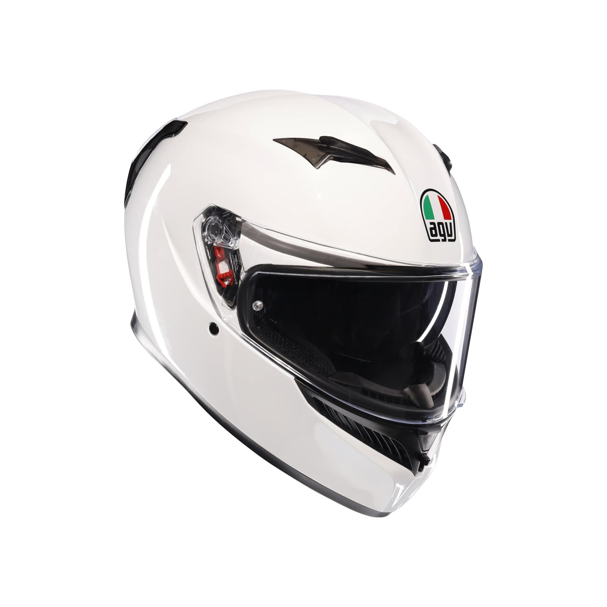 公式】 K3 AGV JIST MPLK Asian Fit 014-MONO SETA WHITE バイク用