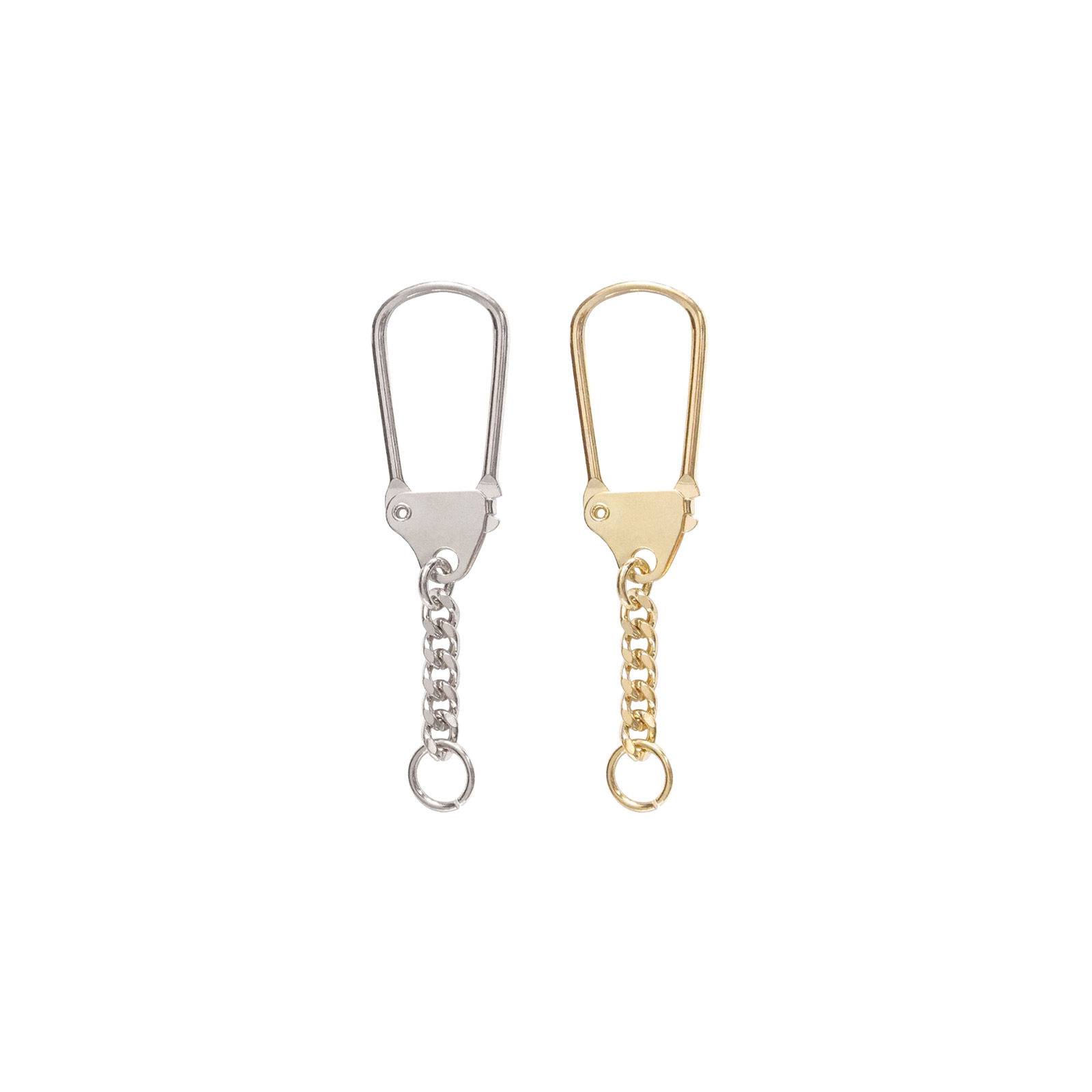 キーホルダー バテイ 馬蹄型 キーチェーン 333 10個入り ニッケル