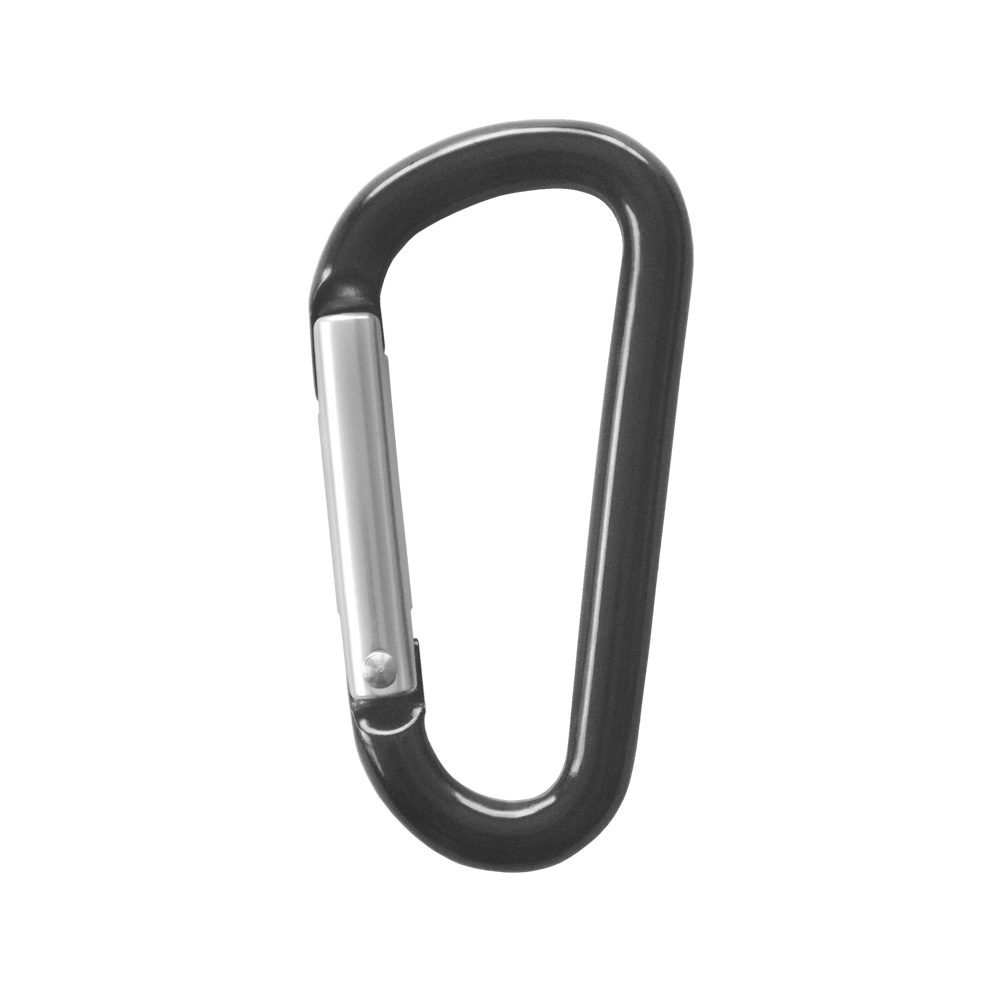 カラビナ アルミ製 Lサイズ 60mm フラットタイプ 6×60F カラー 50個