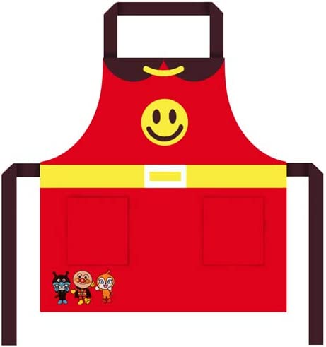 エプロン アンパンマン バンダイ 02920-01 なりきり レッド 子供用