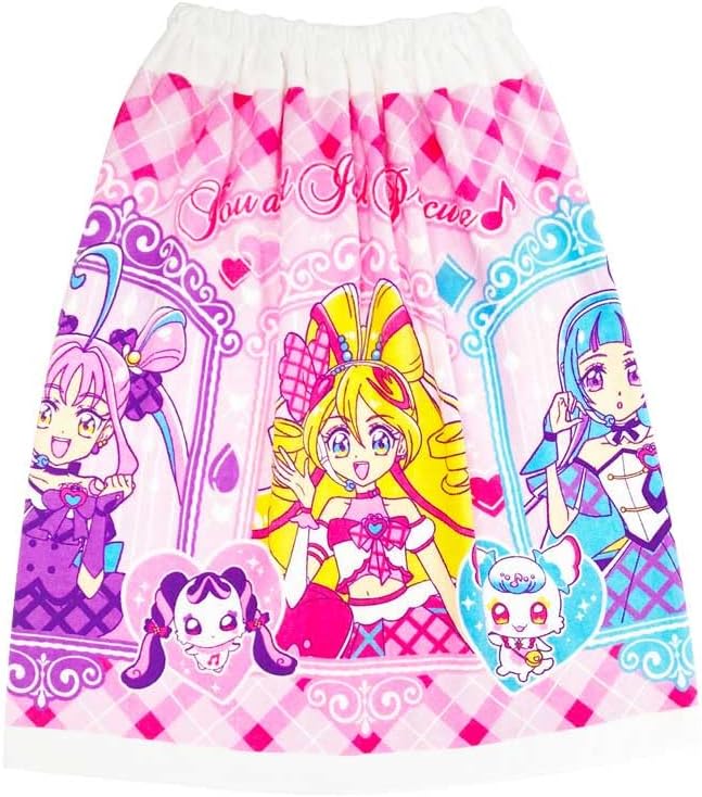 巻きタオル】[60cm丈巻きタオル] キミとアイドルプリキュア♪ ラップ