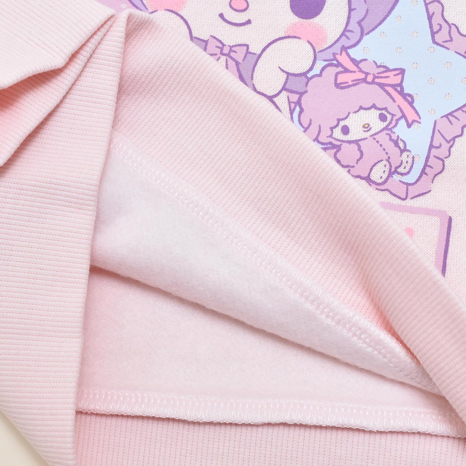 サンリオ マイメロディ クロミちゃん 裏起毛トレーナー キッズ