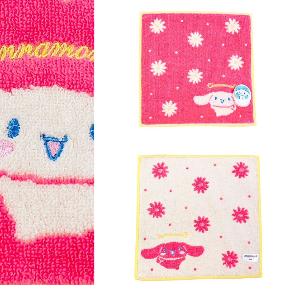 タオルハンカチ]サンリオキャラクター（シナモロール タオルハンカチ