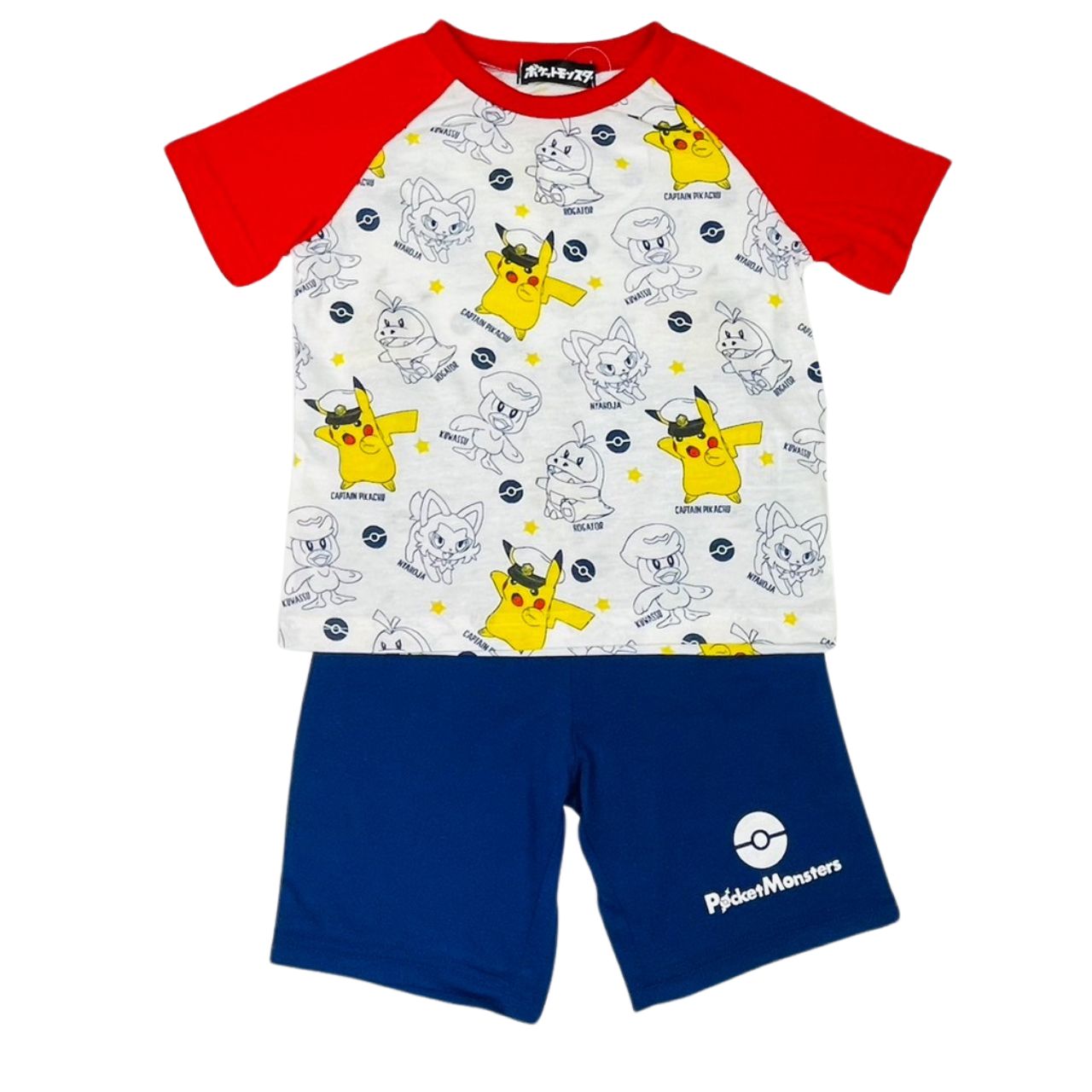 ◆25SS SPAO X ポケモン半袖パジャマ/4色◆ spao[男女共用] [ポケモン] ポケモン マスター 半袖 パジャマ4種