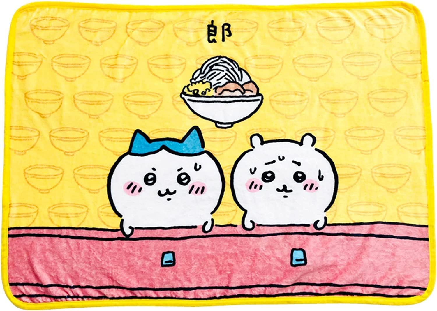 ちいかわ ハチワレ 郎 ひざかけ ブランケット 約100cm ふわふわ